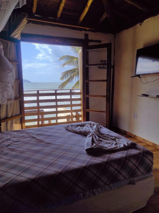 Hotel Pé na Areia Sapê Ubatuba Exterior foto